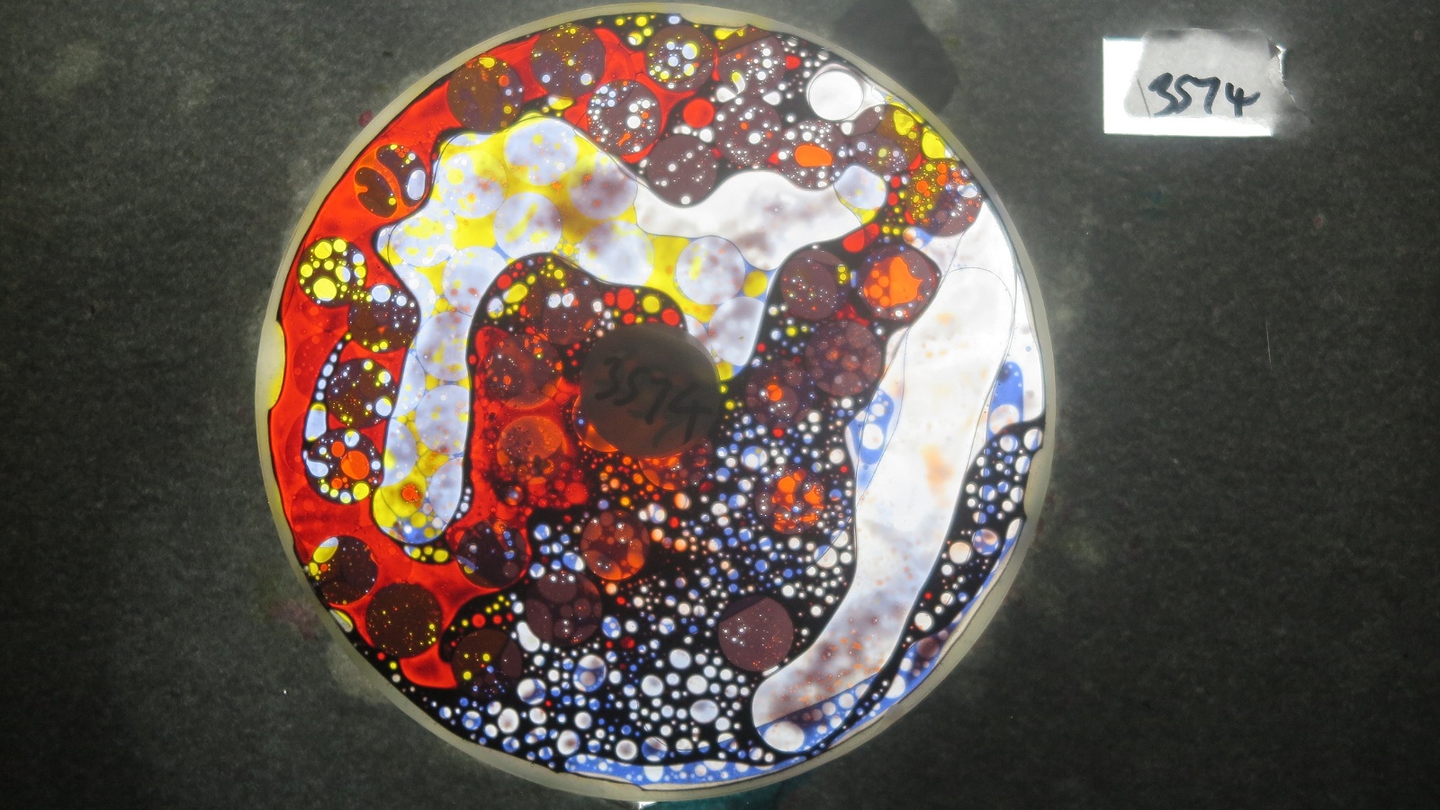 BV3574 bubble vision oil wheel